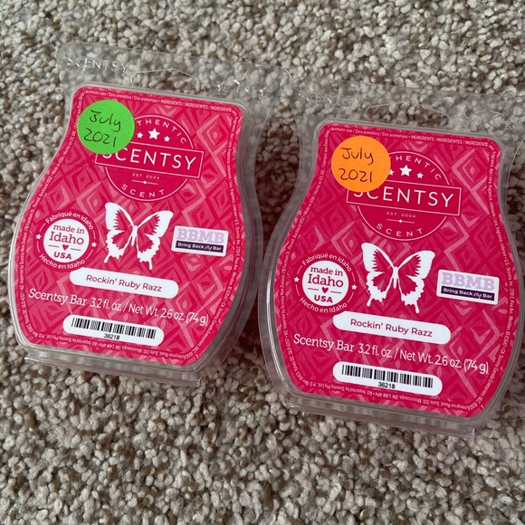 Scentsy Other - Rockin' Ruby Razz Wax Bars